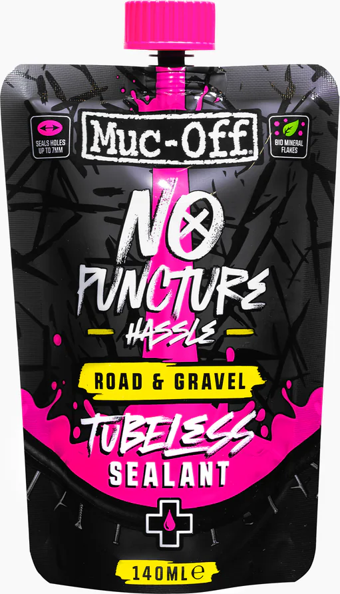 Muc-Off No Puncture Hassle Tubeless Sıvısı Road&Gravel 140ML 500487