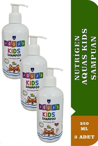 Nutrigen Aquas Kids Şampuan 250 ml 3 Adet