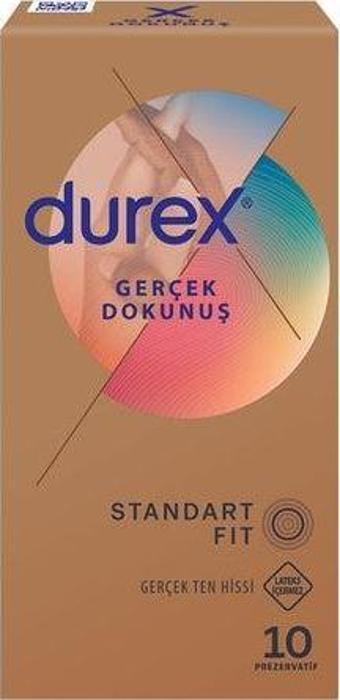 Durex Gerçek Dokunuş Ultra Kaygan Prezervatif 10'lu