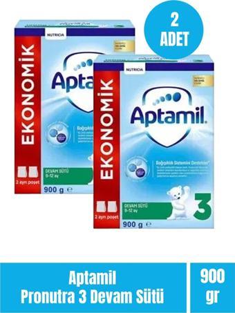 Aptamil Pronutra 3 Devam Sütü 900 gr - Ekonomik Paket 2 Adet