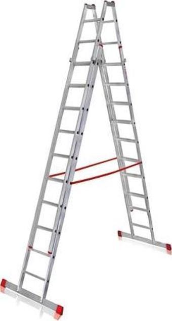 A TİPİ ÇİFT SÜRGÜLÜ ALÜMİNYUM MERDİVEN 3,25 METRE (ATCSM.01)