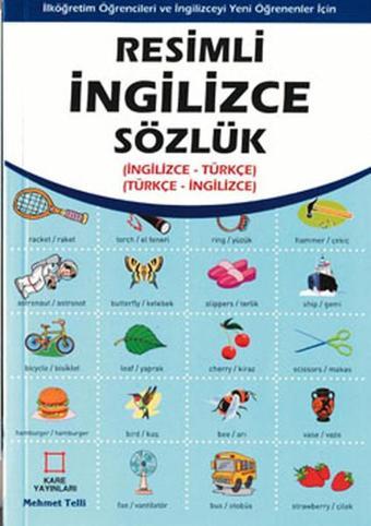 Resimli İngilizce Sözlük - Kolektif  - Kare Yayınları