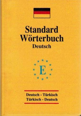 Standard Wörterbuch Deutsch Almanca Sözlük - Zeki Cemil Arda - Engin