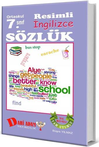 Ortaokul 7. Sınıf Resimli İngilizce Sözlük - Büşra Yılmaz - Dahi Adam Yayıncılık