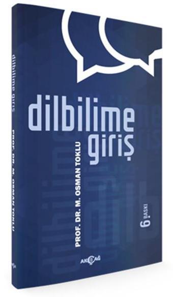 Dilbilime Giriş - Osman Toklu - Akçağ Yayınları
