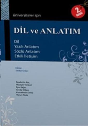 Üniversiteler için Dil ve Anlatım - Harun Yıldız - Palet Yayınları