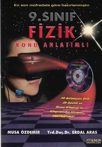 Esen 9. Sınıf Fizik Konu Anlatım - Erdal Aras - Esen Yayıncılık - Eğitim