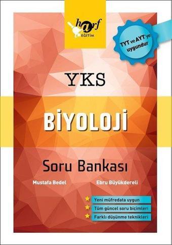 YKS Biyoloji Soru Bankası - Mustafa Bedel - Harf Eğitim Yayıncılık