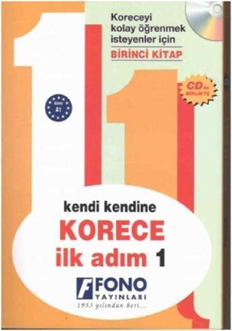 Korece İlk Adım 1-CD'li - Şehriban Karacan - Fono Yayınları