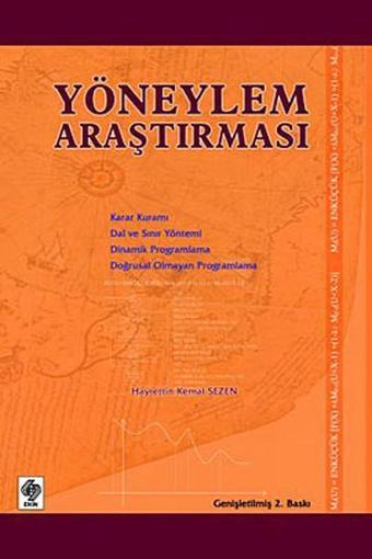 Yöneylem Araştırması - Kemal Sezen - Ekin Basım Yayın