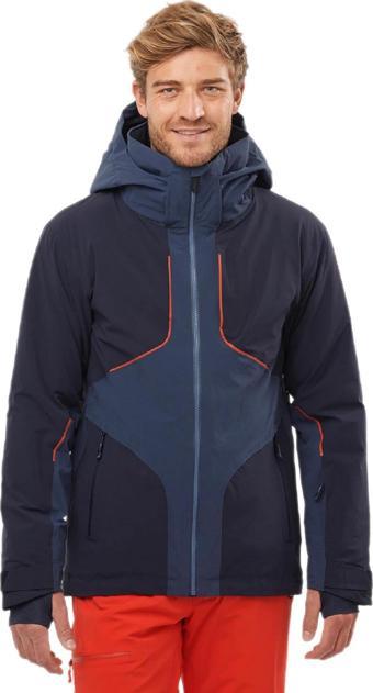 Salomon Lc1856500 30 Po Brilliant Jacket M Lacivert Erkek Mont XXL