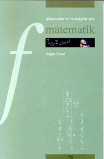 İşletmeciler ve İktisatçılar İçin MatematikDers Notları - Çizgi Kitabevi