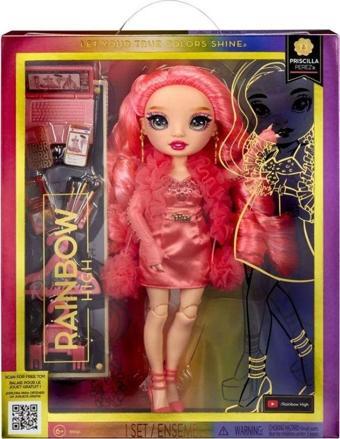 Mga Entertainment 583110 Rainbow High Moda Bebeği - Priscilla Perez