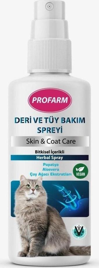 Profarm Kedi Deri Ve Tüy Bakım Spreyi 150Ml