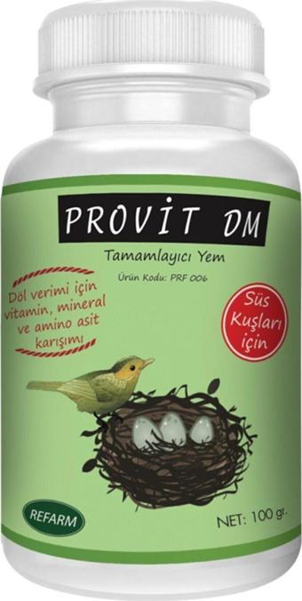 Refarm Provit Dm Döl Verimi Için Vitamin, Dha, Mineral Ve Amino Asit Karışımı 100 G