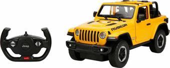 Rastar 1:14 Jeep Wrangler Rubicon Uzaktan Kumandalı Araba 16096 Sarı