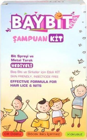 BAYBİT BİT ŞAMPUANI100ML+100 ML SPREY+ PLASTİK TARAK