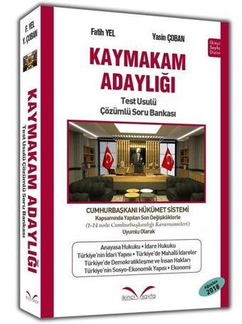 Kaymakam Adaylığı Test Usulü Çözümlü Soru Bankası - Yasin Çoban - İkinci Sayfa