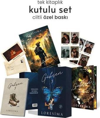 Gökçen 3 - Tek Kitaplık Özel Baskılı Hediyeli Kutulu Set - Loresima  - Ephesus Yayınları