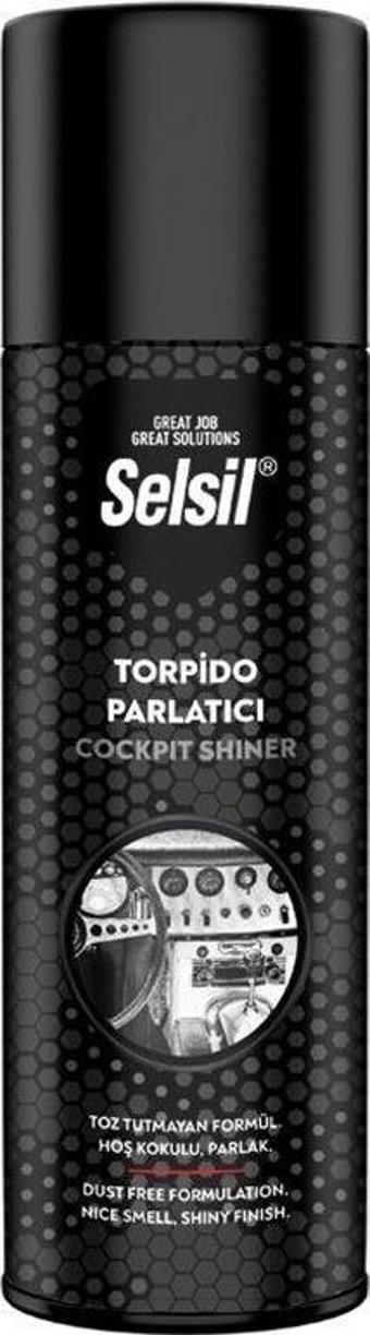 Selsil Torpido Kokpit Temizleme Parlatma Spreyi 200 ml.