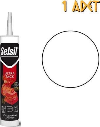 Selsil Ultra Tack Güçlü Korniş Yapıştırıcı BEYAZ 290 ml. - 1 Adet