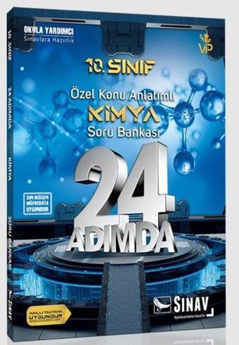 Sınav 10.Sınıf Kimya 24 Adımda Özel Konu Anlatımlı Soru Bankası - Kolektif  - Sınav Dergisi Yayınları