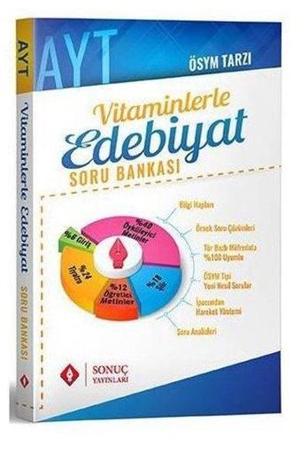 AYT Vitaminlerle Edebiyat Soru Bankası - Sonuç Yayınları
