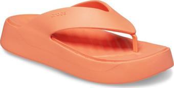 Crocs 209410 Getaway Platform Flip Turuncu Kadın Terlik 39/40