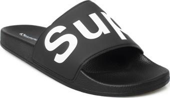 Superga S111I3W 1908 Slides Polysoft Siyah Unisex Terlik 36