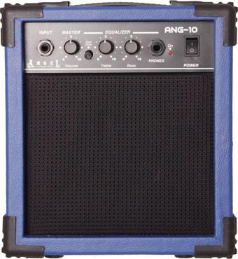 Angel Ang-10-Blue Mavi 10 Watt Elektro Gitar Amfisi