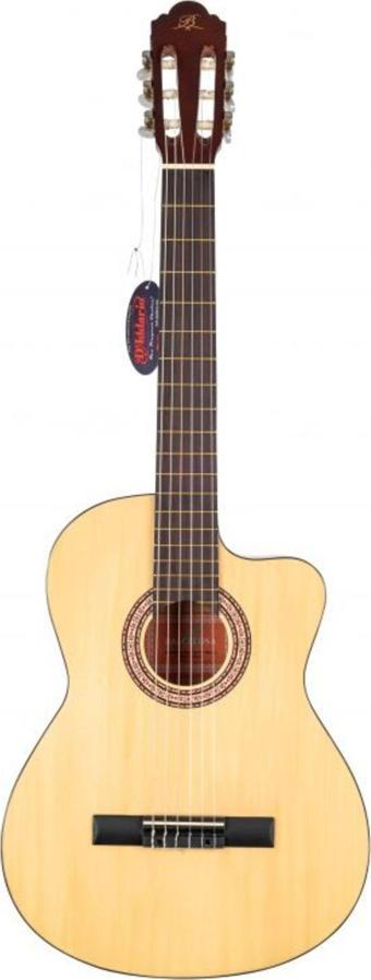 Barcelona Lc 3900 Cnl Cutaway Natural Klasik Gitar