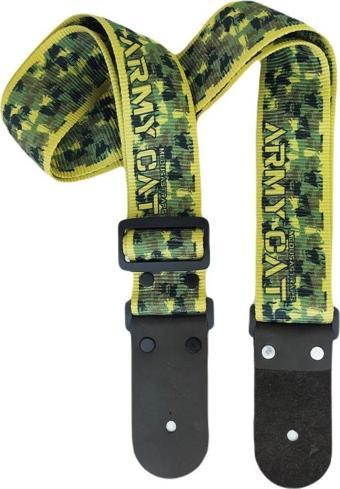 Medusa Strap Army Cat Model Gitar Askısı