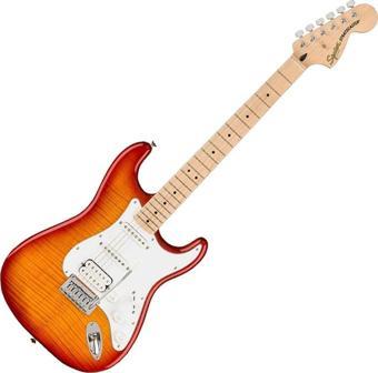 Squier Affinity Stratocaster Fmt Hss Akçaağaç Klavye Sienna Sunburst Elektro Gitar