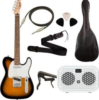 Squier Bullet Telecaster Laurel Fingerboard Brown Sunburst Elektro Gitar Set