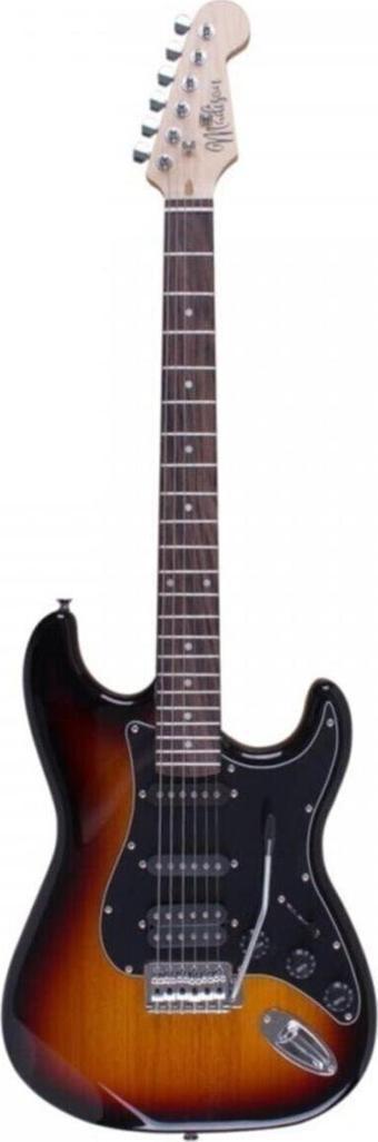 Madison Meg-2Ts Sunburst Elektro Gitar