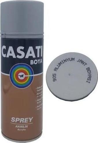 Casati Akrilik Sprey Boya 400 ML S905 Alüminyum Jant