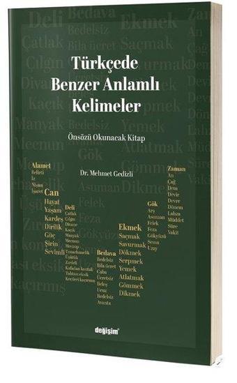 Türkçede Benzer Anlamlı Kelimeler - Mehmet Gedizli - Değişim Yayınları