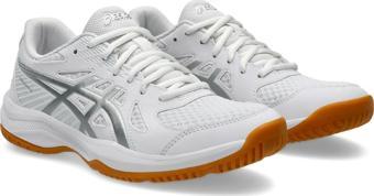 Asics 1072A107 Upcourt 6 Voleybol Beyaz Kadın Spor Ayakkabı 37