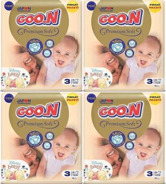 Goo.N Premium Soft 3 Beden 7-12 Kg 304 Adet