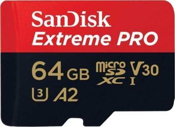 SanDisk Extreme Pro 64 Gb Micro Sd Hafıza Kartı A2 170Mb/S