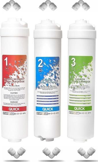 Aquafair 12 Aylık Yedek Su Arıtma Cihazı Filtre Seti