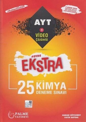 AYT Evde Ekstra 25 Kimya Deneme Sınavı - Hakan Söylemez - Palme Eğitim