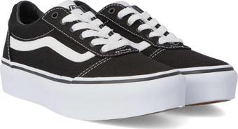 Vans Vn0A4Uuv My Ward Platform Sneakers Siyah Çocuk Spor Ayakkabı 32