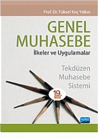 Genel Muhasebe (ANK-D) - Yüksel Koç Yalkın - Nobel Akademik Yayıncılık