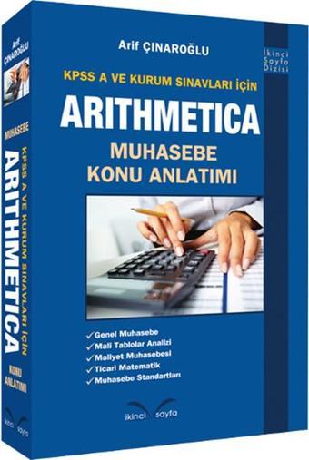 Arithmetica Muhasebe Konu Anlatımı - Arif Çınaroğlu - İkinci Sayfa