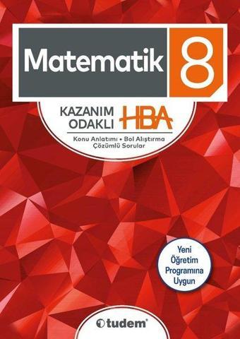 8. Sınıf Matematik Kazanım Odaklı - Kolektif  - Tudem Yayınları - Ders Kitapları