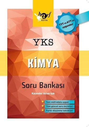 YKS Kimya Soru Bankası - Kalender Aslan Işık - Harf Eğitim Yayıncılık