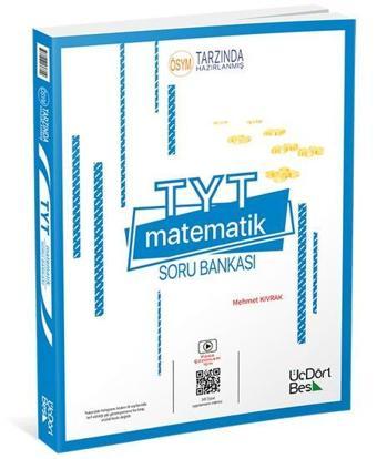 2022 TYT Matematik Soru Bankası - Mehmet Kıvrak - Üç Dört Beş Yayınları