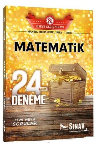 Sınav 8.Sınıf LGS Matematik 24 Deneme - Kolektif  - Sınav Dergisi Yayınları