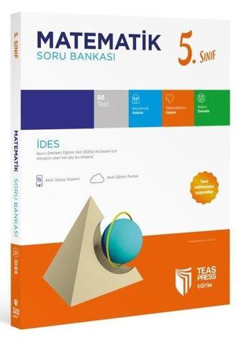 5.Sınıf İDES Matematik Soru Bankası 2018 - Kolektif  - Teas Press Eğitim